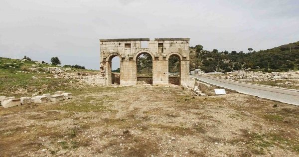Luftaufnahmen für eine antike Stadt - Patara - 1 kopya