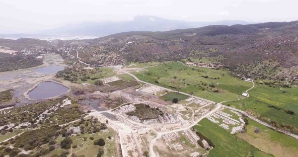 Luftaufnahmen für eine antike Stadt - Patara - 10 kopya