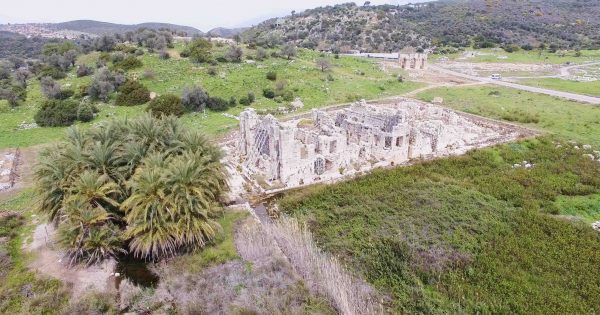 Luftaufnahmen für eine antike Stadt - Patara - 12 kopya