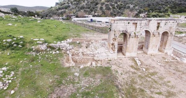 Luftaufnahmen für eine antike Stadt - Patara - 14 kopya