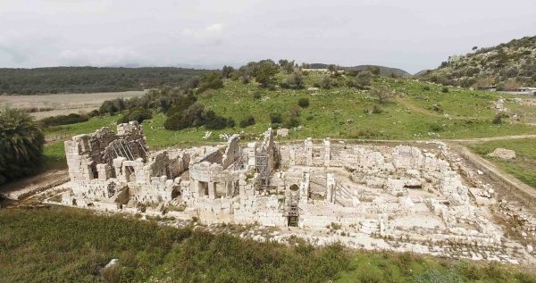 Luftaufnahmen für eine antike Stadt - Patara - 3 kopya