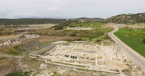 Luftaufnahmen für eine antike Stadt - Patara - 4 kopya