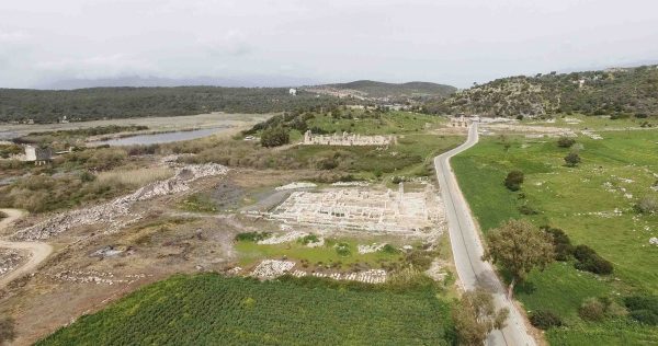 Luftaufnahmen für eine antike Stadt - Patara - 5 kopya