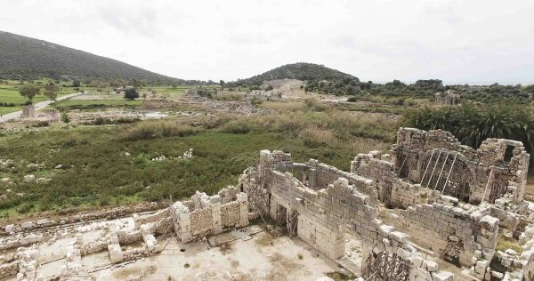 Luftaufnahmen für eine antike Stadt - Patara - 7 kopya