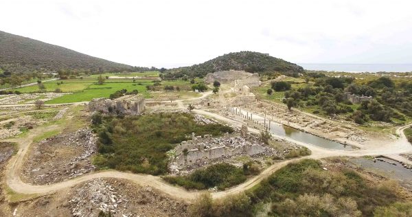 Luftaufnahmen für eine antike Stadt - Patara - 8